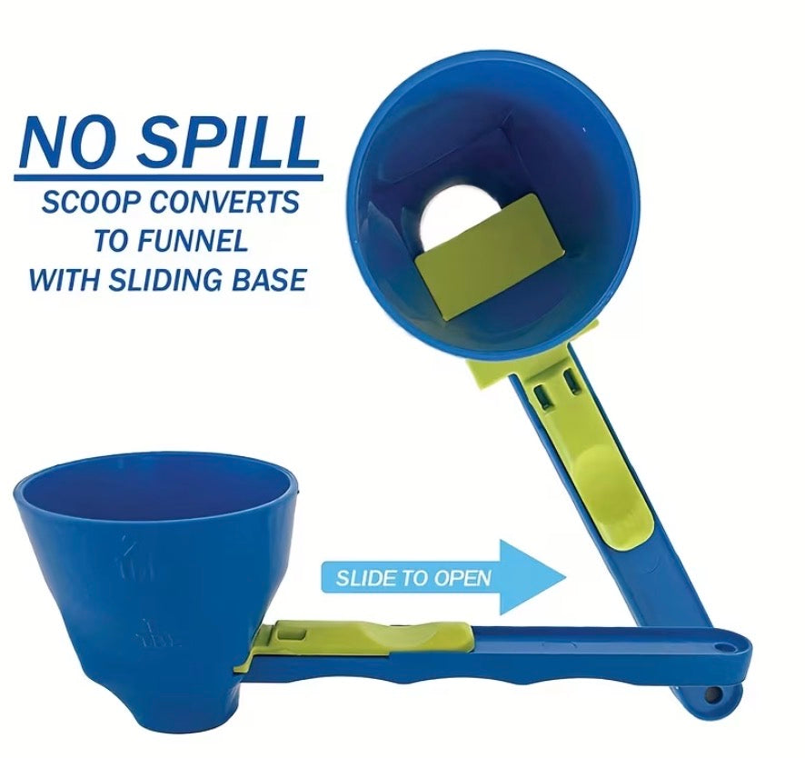 Smart Finds – No-Spill Scoop & Funnel (3-Pack)