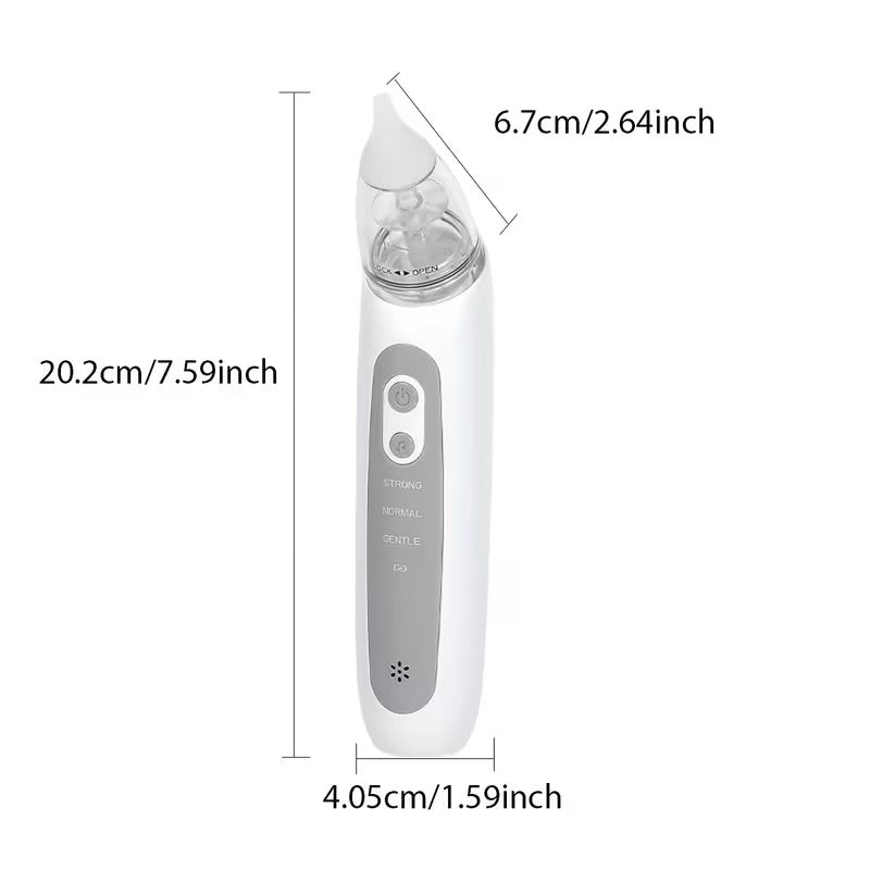 Smart Finds - Electric Baby Nasal Aspirator – 3-Speed Suction with Music