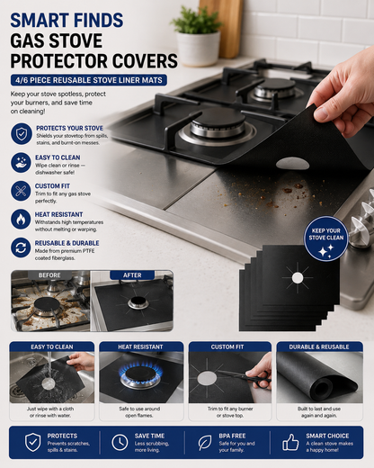 Smart Finds - Gas Stove Protector Covers