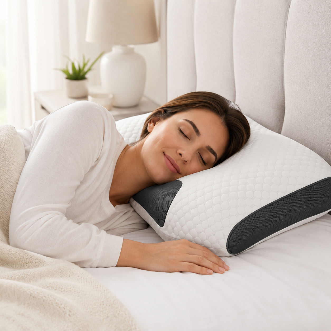 Smart Finds Japanese-Style Ergonomic Neck and Shoulder Pillow