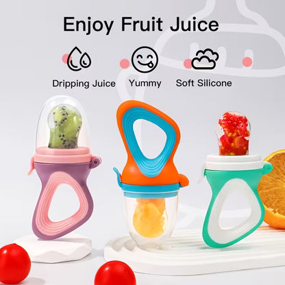 Smart Finds - Baby Silicone Fruit Feeder Set