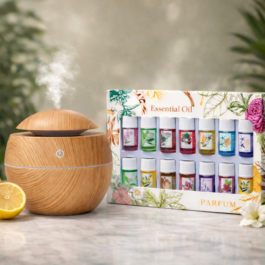 Smart Finds - 12-Piece Essential Oil Set for Diffusers