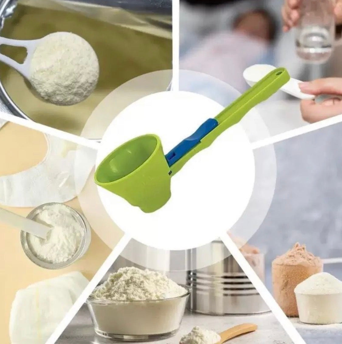 Smart Finds – No-Spill Scoop & Funnel (3-Pack)