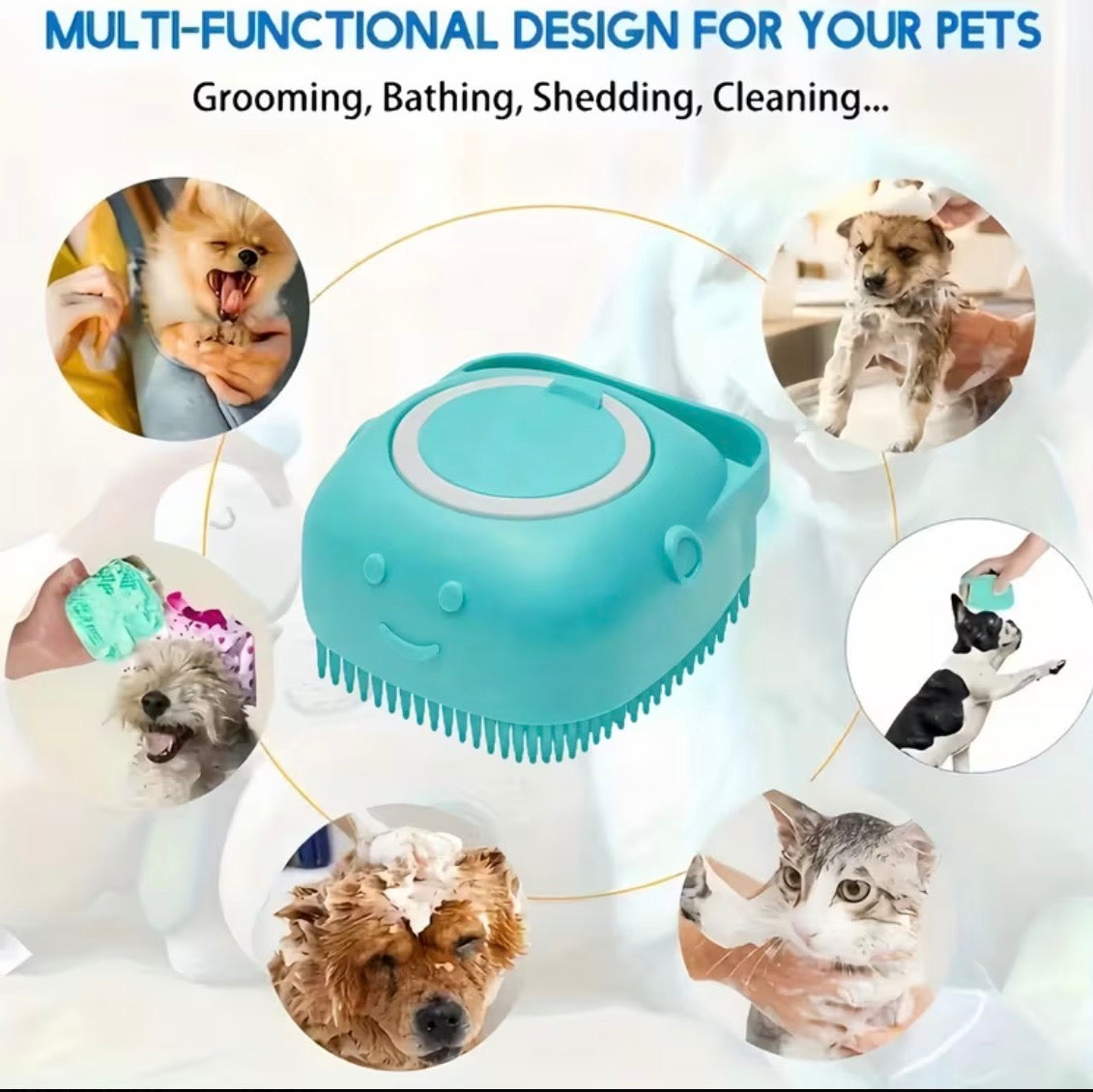Smart finds - Silicone Pet Brush