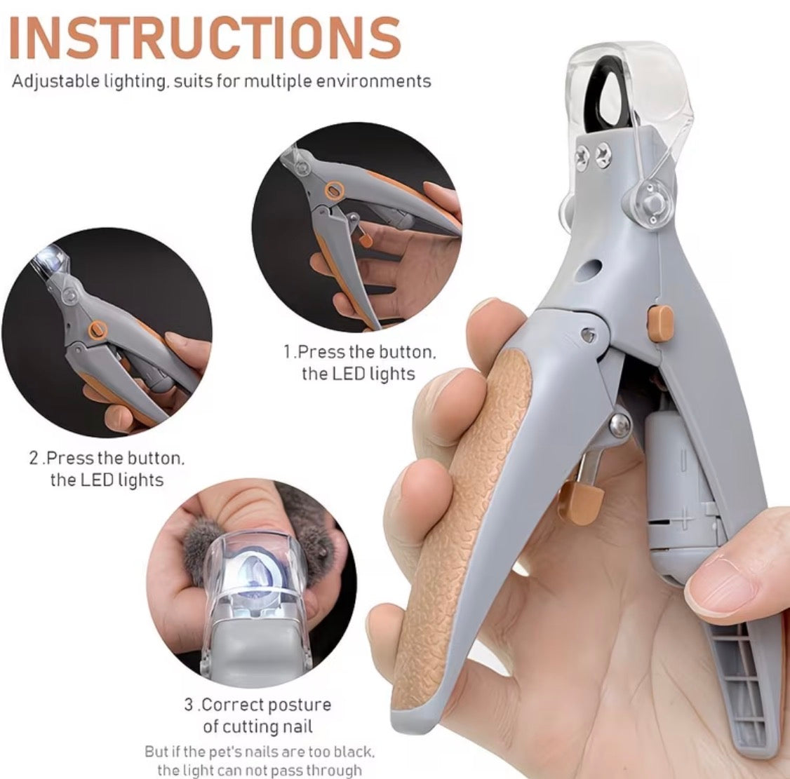 Smart Finds – LED Pet Nail Clipper
