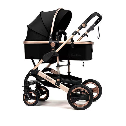 Smart Finds - Modern Baby Stroller Travel System – Convertible Pram Safety Buggy