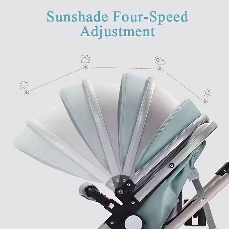Modern Baby Stroller Travel System – Convertible Pram Safety Buggy
