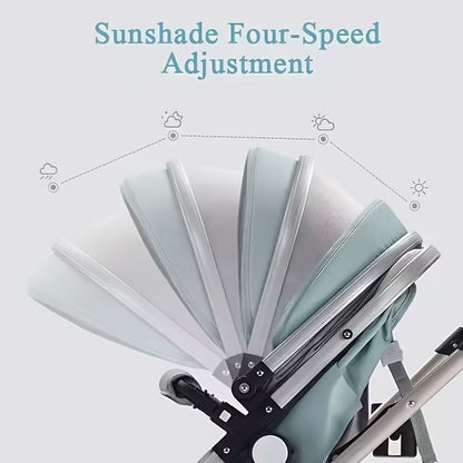 Modern Baby Stroller Travel System – Convertible Pram Safety Buggy
