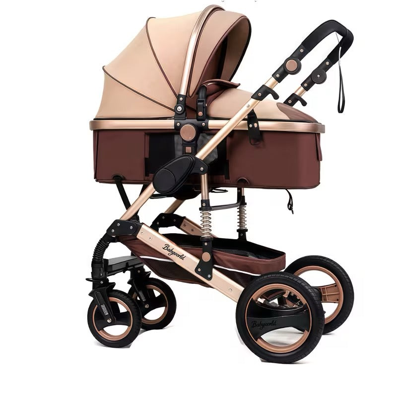 Modern Baby Stroller Travel System – Convertible Pram Safety Buggy