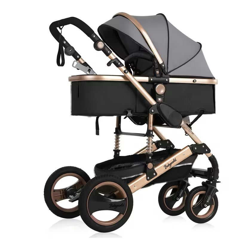 Modern Baby Stroller Travel System – Convertible Pram Safety Buggy