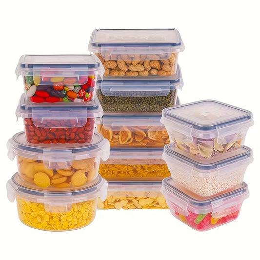Smartfinds 16/24/28/48-Piece Refrigerator Storage Container Set