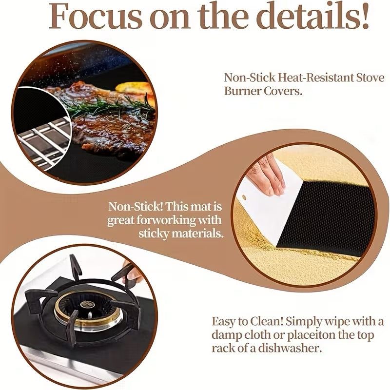 Smart Finds - Reusable Non-Stick Oven & BBQ Mats