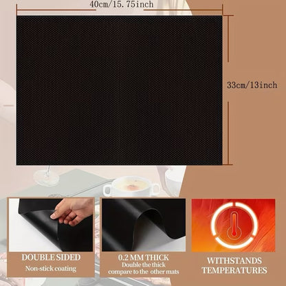 Smart Finds - Reusable Non-Stick Oven & BBQ Mats