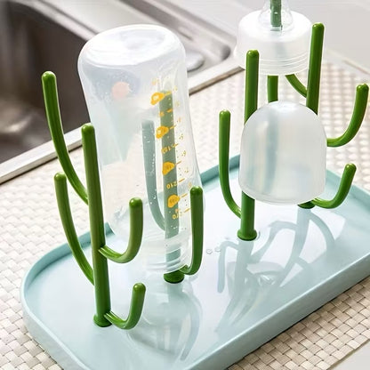 Smart Finds - Cactus-Style Bottle Drying Rack