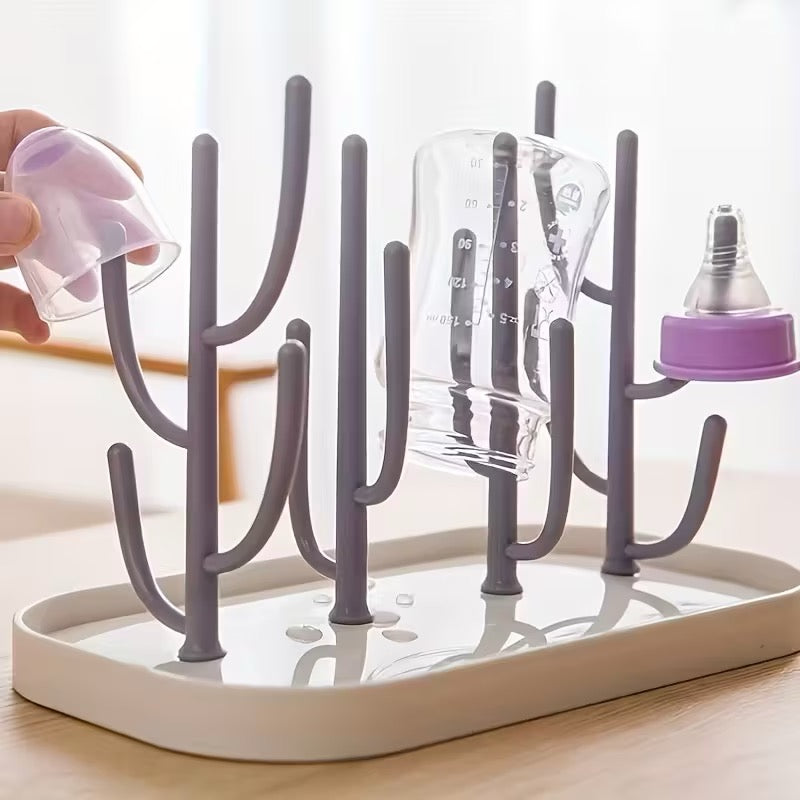 Smart Finds - Cactus-Style Bottle Drying Rack