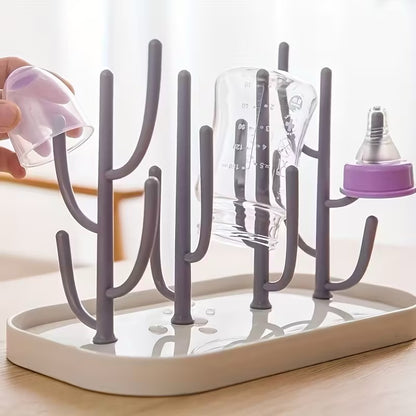 Smart Finds - Cactus-Style Bottle Drying Rack