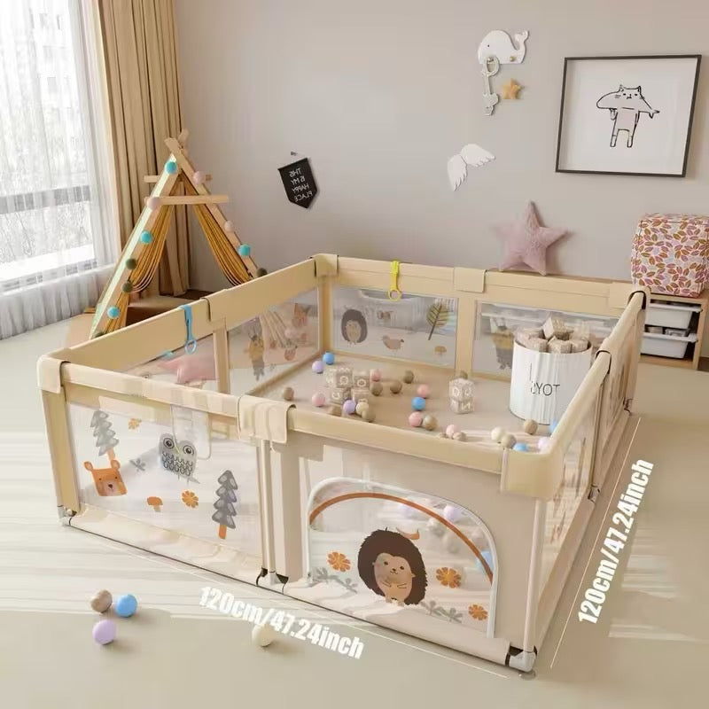 Smart Finds - Children’s Playpen – Safe and Sturdy Portable Play Area for Babies and Toddlers