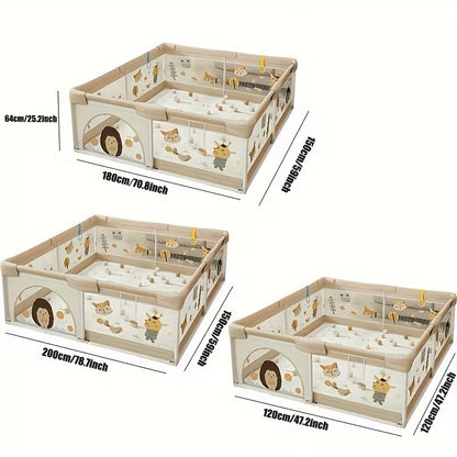 Smart Finds - Children’s Playpen – Safe and Sturdy Portable Play Area for Babies and Toddlers