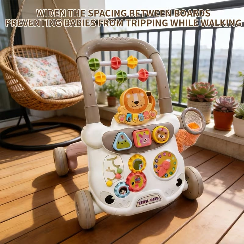 Smart Finds - Baby Push Walker with Learning Activity Panel