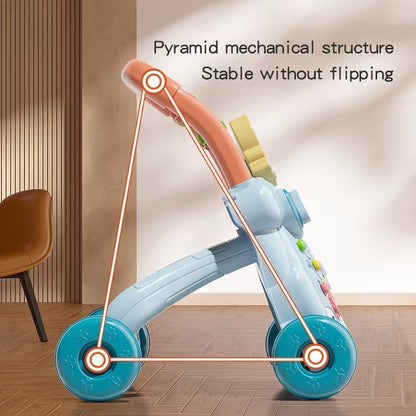 Smart Finds - Baby Push Walker with Learning Activity Panel