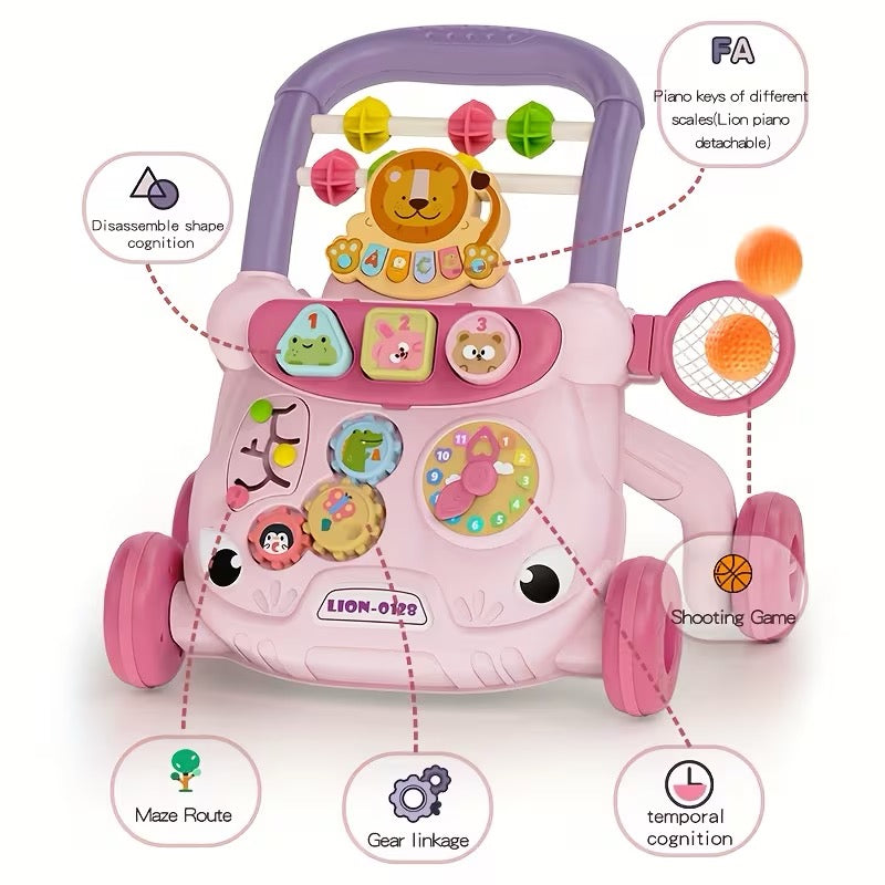 Smart Finds - Baby Push Walker with Learning Activity Panel