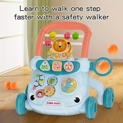 Smart Finds - Baby Push Walker with Learning Activity Panel
