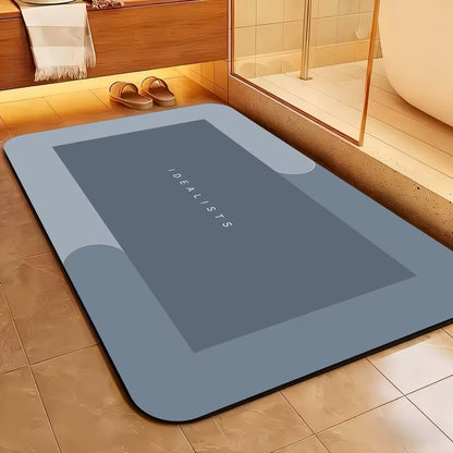 Smart Finds - Diatomaceous Bath Mat Super Absorbent Fast Drying