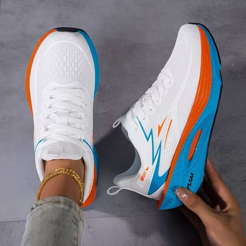 Unisex Carbon Plate Running Shoes – Lightweight & Cushioned