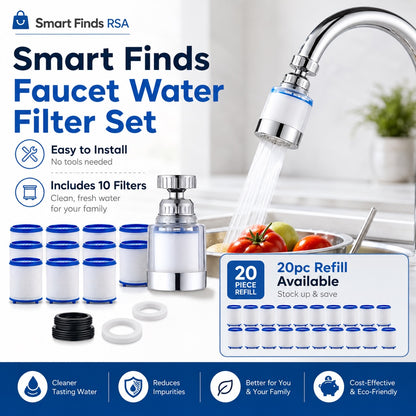 Smart Finds Faucet Water Filter Set