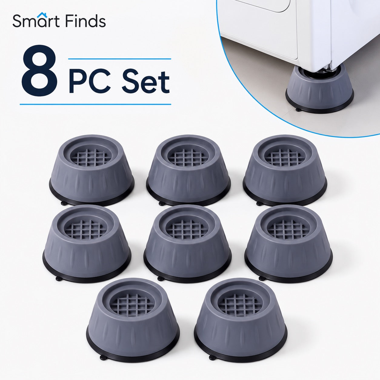 Smart Finds Washing Machine Anti-Vibration Foot Pads