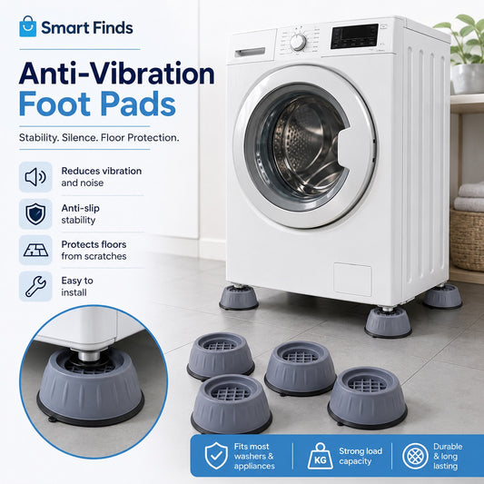 Smart Finds Washing Machine Anti-Vibration Foot Pads