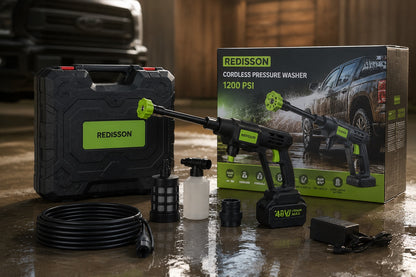 Smart Finds - REDISSON Cordless Pressure Washer 1200 PSI