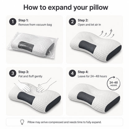 Smart Finds Japanese-Style Ergonomic Neck and Shoulder Pillow