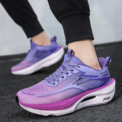 Unisex Carbon Plate Running Shoes – Lightweight & Cushioned