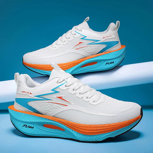 Unisex Carbon Plate Running Shoes – Lightweight & Cushioned