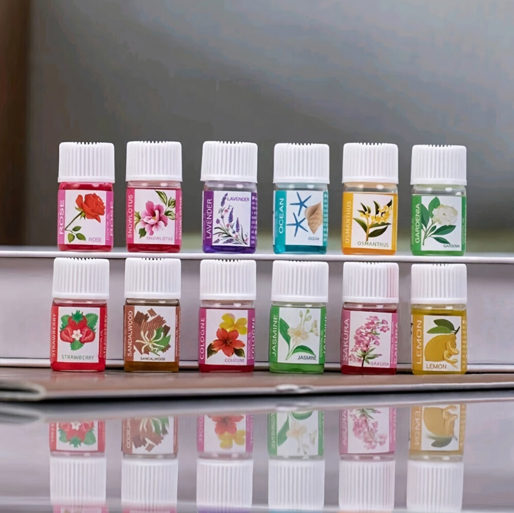 Smart Finds - 12-Piece Essential Oil Set for Diffusers