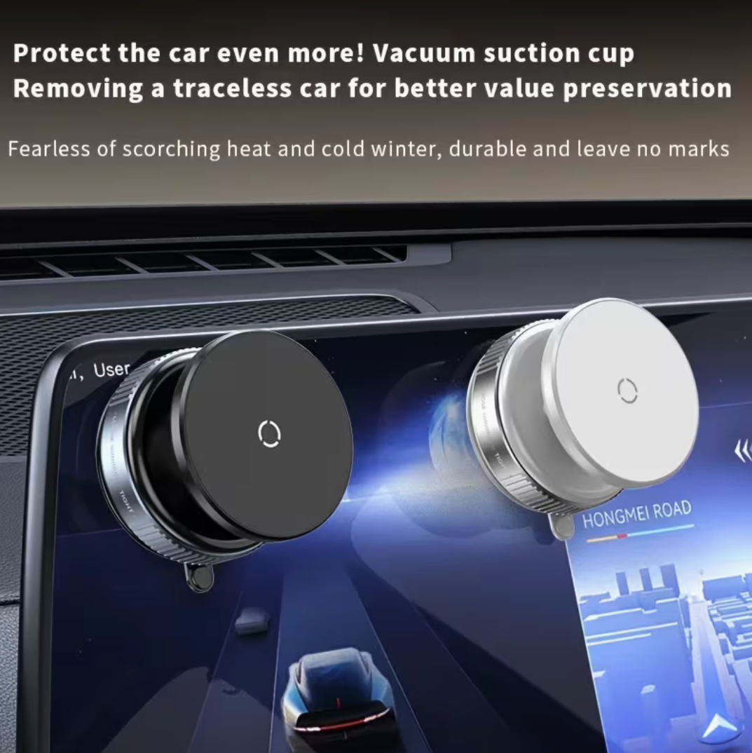 Smart Finds – Magnetic Phone Mount with Vacuum Suction