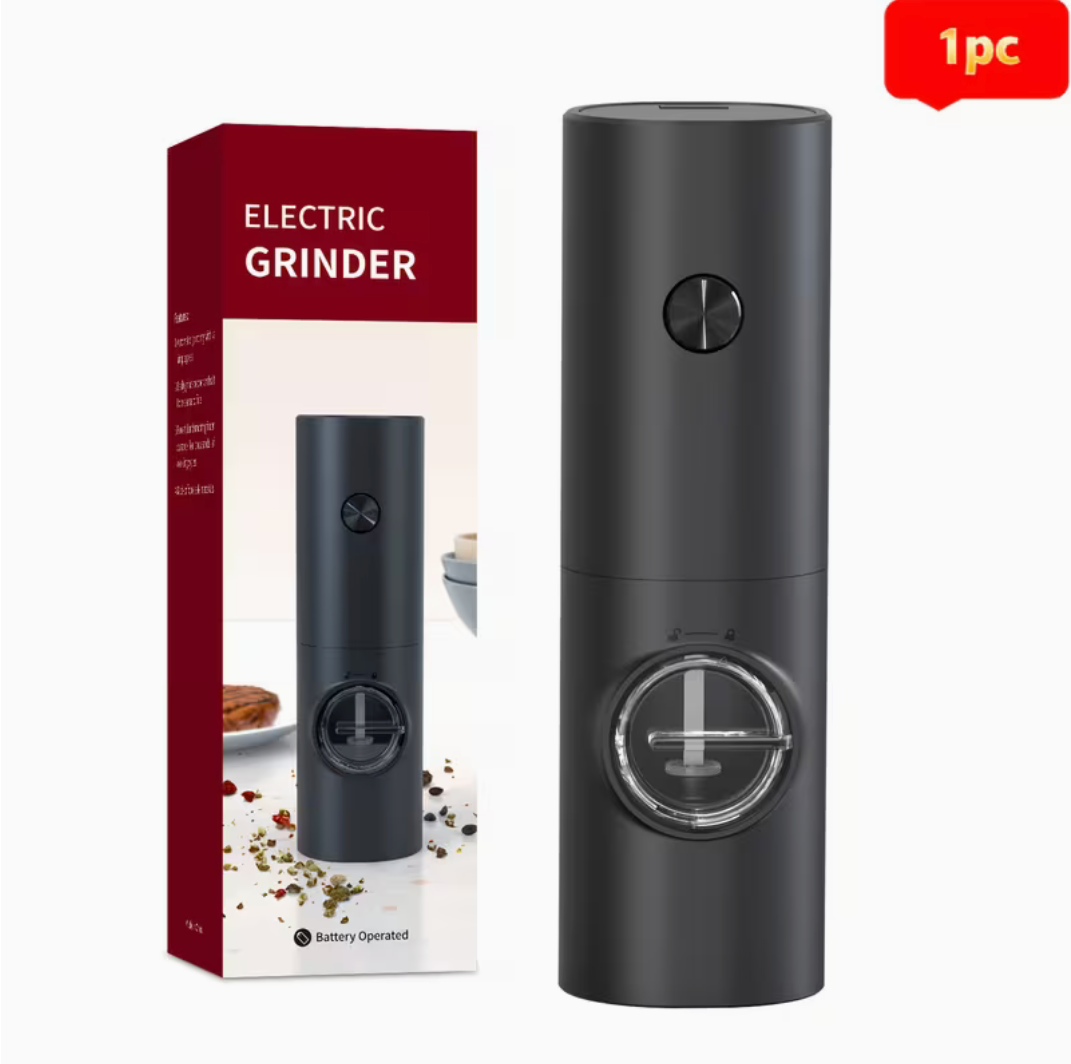 Smart Finds - GrindEase™ Electric Salt & Pepper Grinder Set – Adjustable Coarseness with LED Light