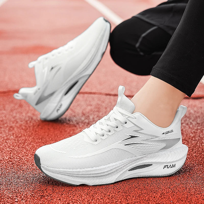 Unisex Carbon Plate Running Shoes – Lightweight & Cushioned