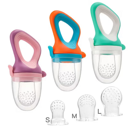 Smart Finds - Baby Silicone Fruit Feeder Set