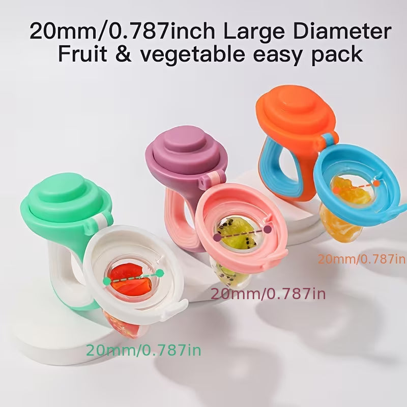 Smart Finds - Baby Silicone Fruit Feeder Set